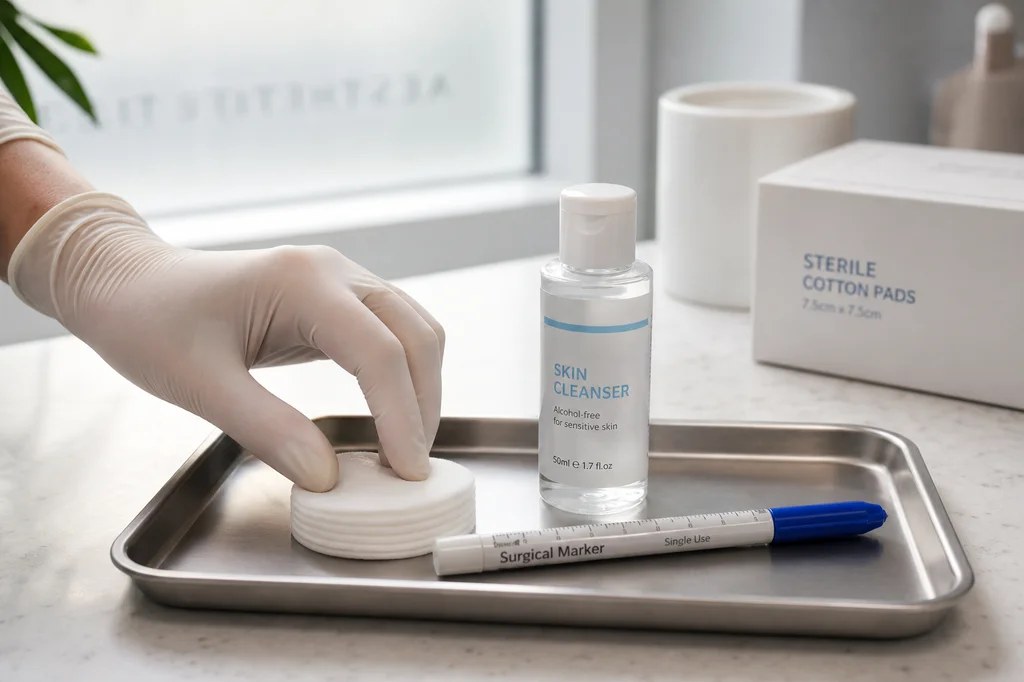 Step 3: Skin Prep