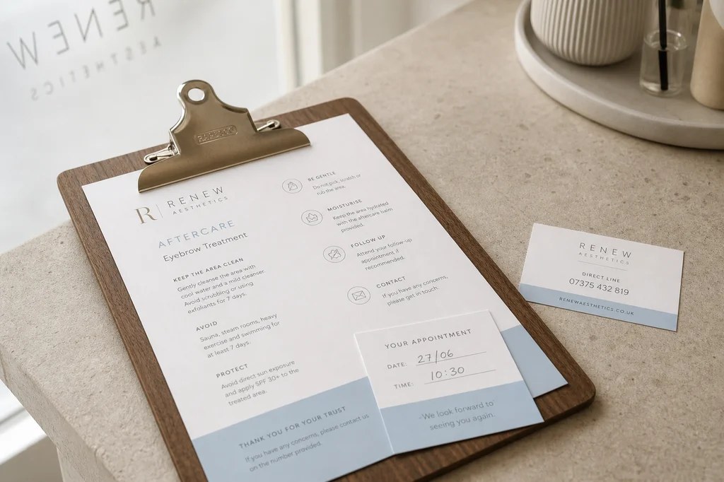 Step 6: Schedule & Aftercare