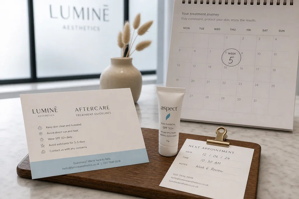 Step 6: Schedule & Aftercare